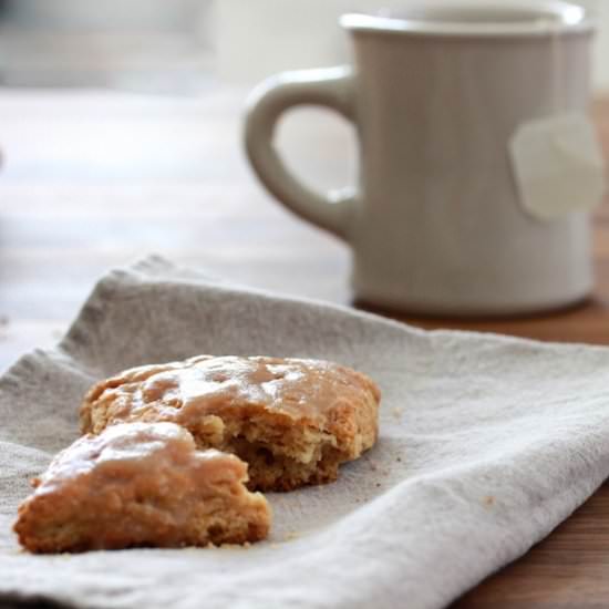 Whole Wheat Maple Scones