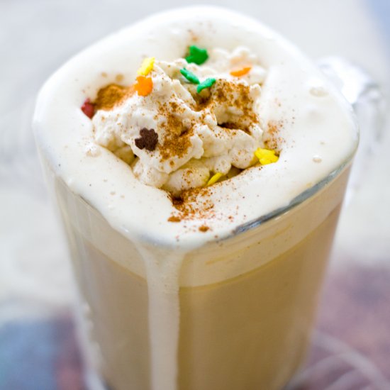 Homemade Pumpkin Spice Latte