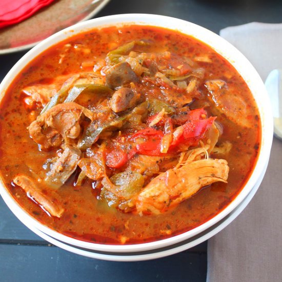 Slow Cooker Chicken Cacciatore