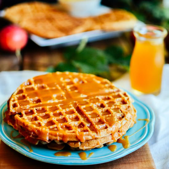 Apple Cider Waffles