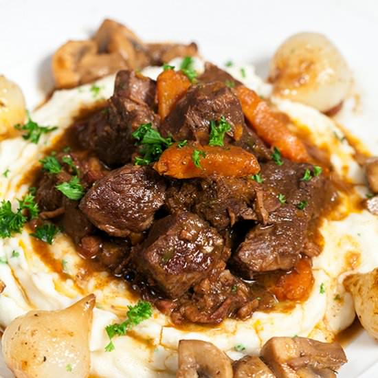 Julia’s Beef Bourguignon