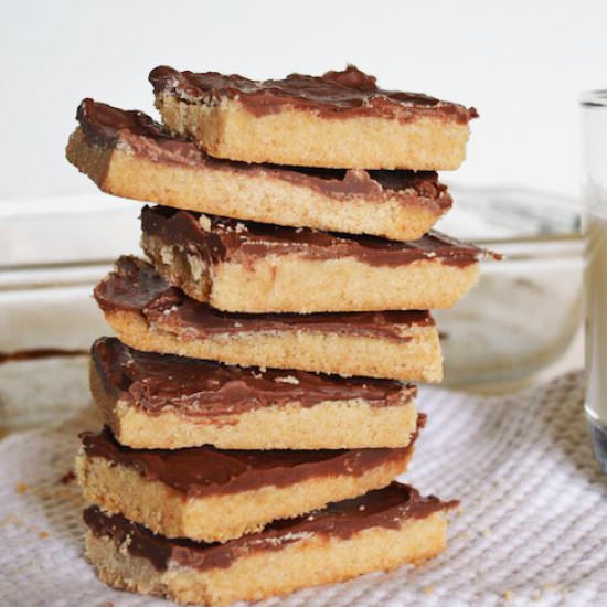 Brown Butter Shortbread Bars