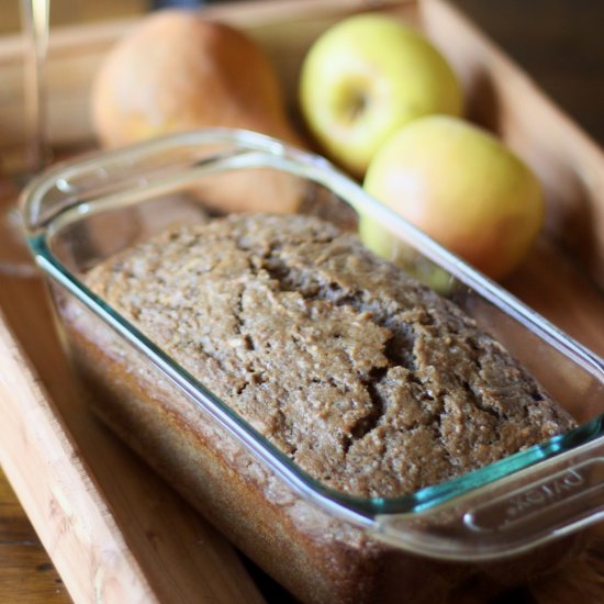 Red Wine Apple Quick Bread