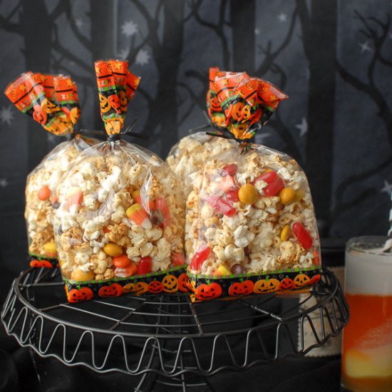 Orange Kettle Corn and Treat Mix