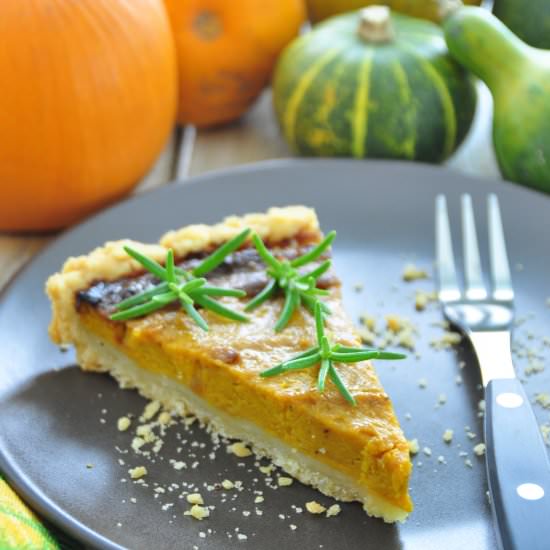 The Pumpkin Quiche