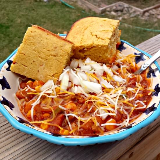 Spicy Homemade Chili