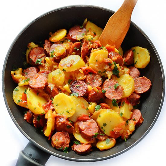 Kielbasa Skillet Dinner