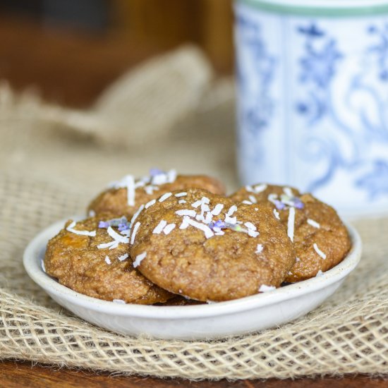 Fudgy Vanilla & Almond Cookies