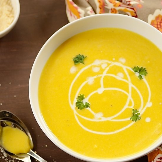 Healthy Creamy Pumpkin Soup