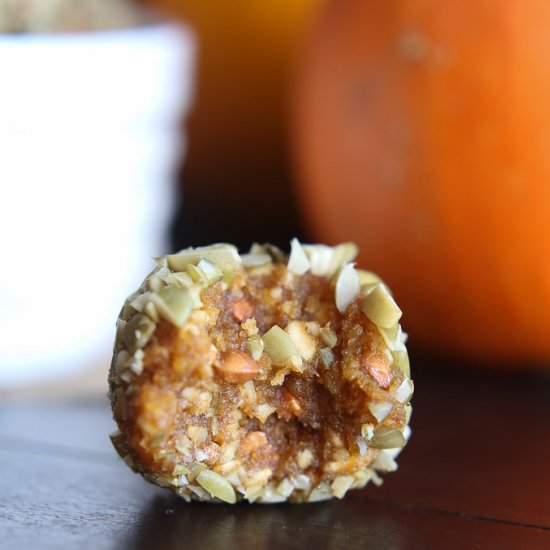 Pumpkin Kasha Energy Bites