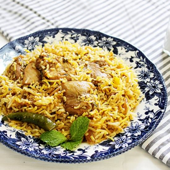 Authentic Chicken Biryani