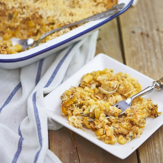 Bacalhau and Butternut Squash Pie