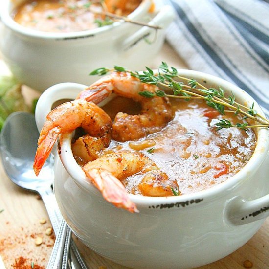 cajun shrimp chowder