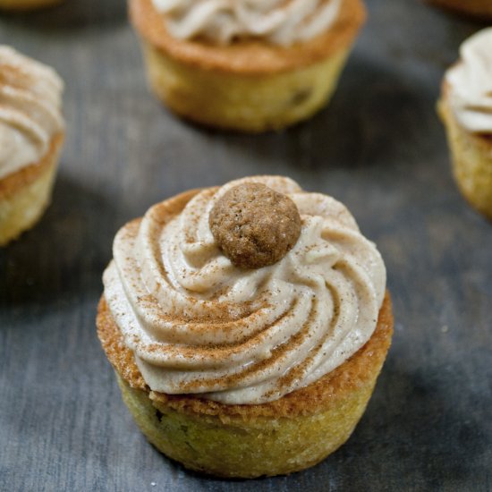 Spice nuts cupcakes