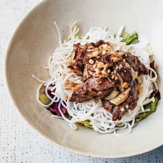 Ginger Beef Vermicelli