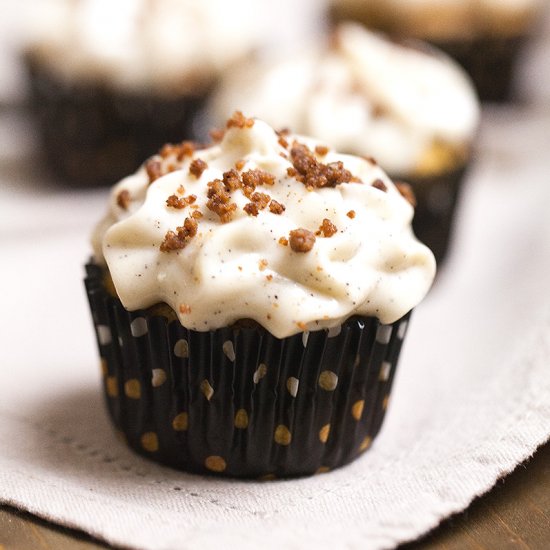 Pumpkin Spice Latte Cupcakes