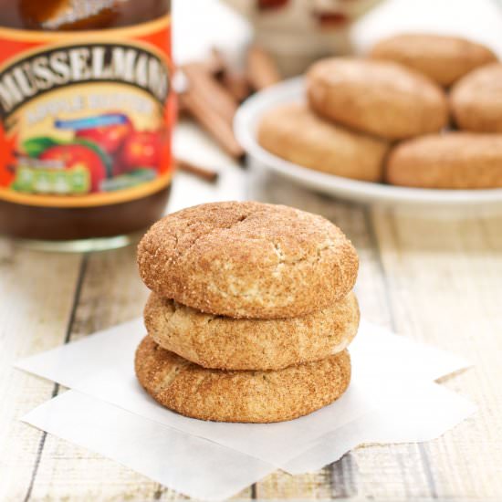 Apple Butter Snickerdoodles