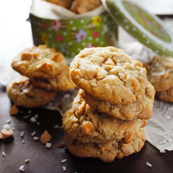 Butterscotch Coconut Cookies