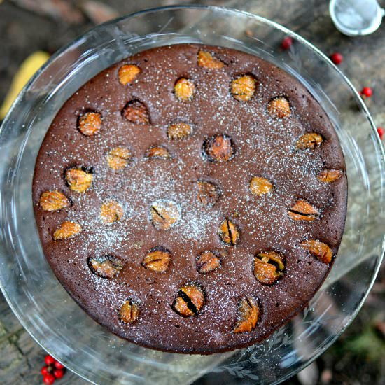 Chocolate and Chestnut Cake