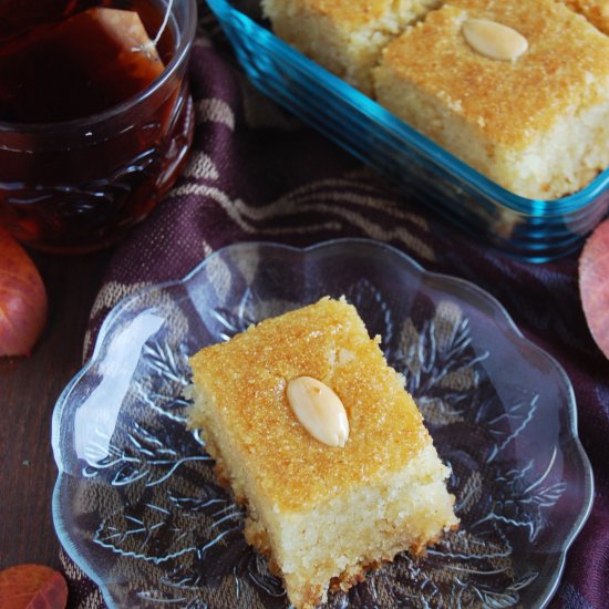 Basbousa / Semolina Cake