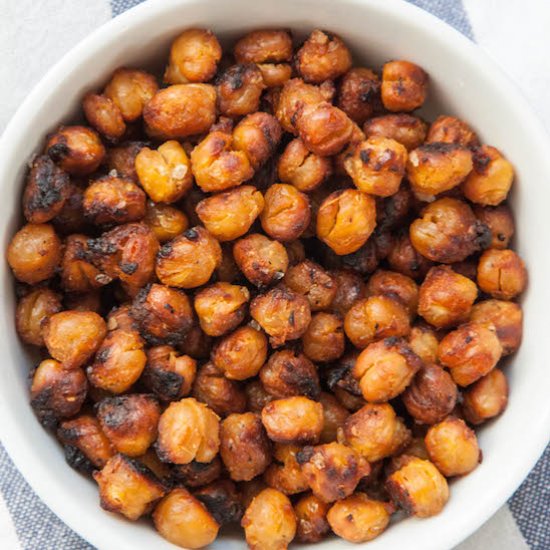 Miso Roasted Chickpeas