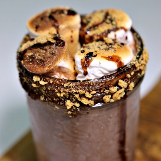 Toasted Marshmallow S’more Shake