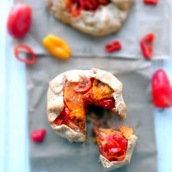 Tomato Galette with Sweet Potato