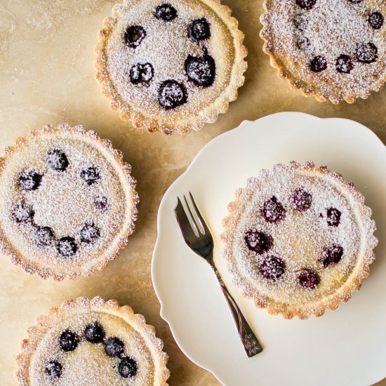 Berry Frangipane Tartlets