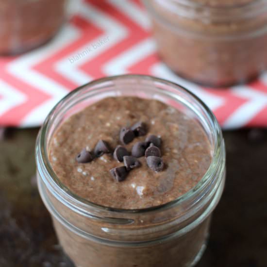 Peanut Butter Chocolate Chia Puddin