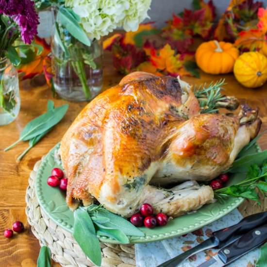 Sage-Butter Roasted Turkey