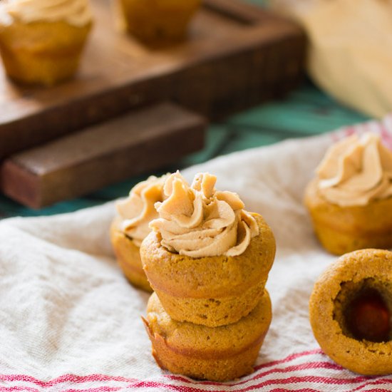 Pumpkin Cookie Cups