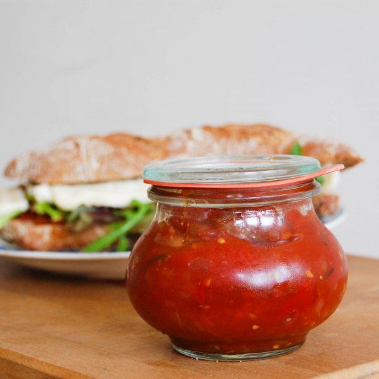 Tomato-rosemary jam