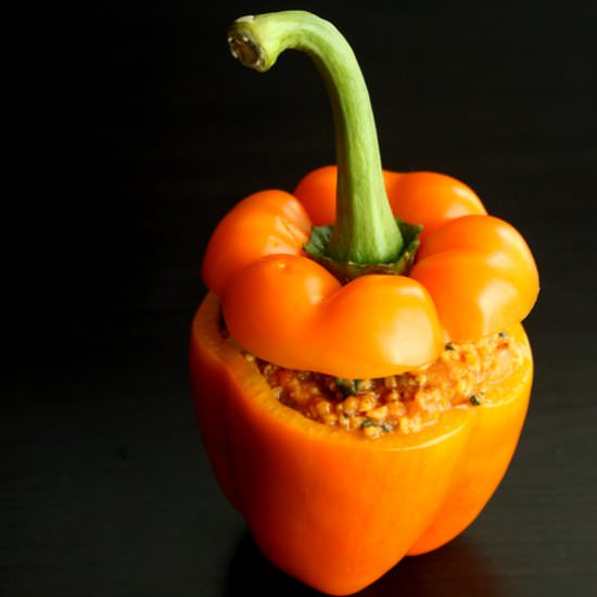 Meatless Stuffed Peppers