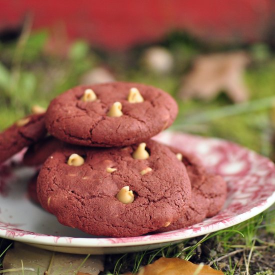 Gluten-free Red Velvet Cookies