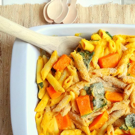 Butternut Squash Mac and Cheese