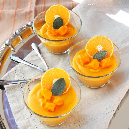 Pumpkin Tangerine Pudding