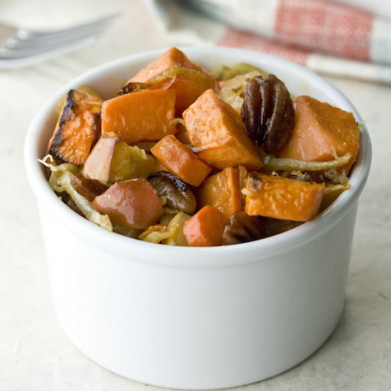 Orange-Fennel Root Vegetable Bake