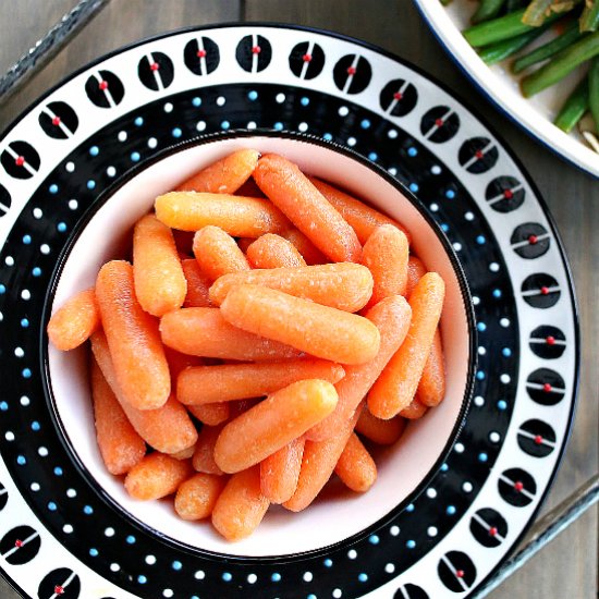 Honey Ginger Glazed Carrots