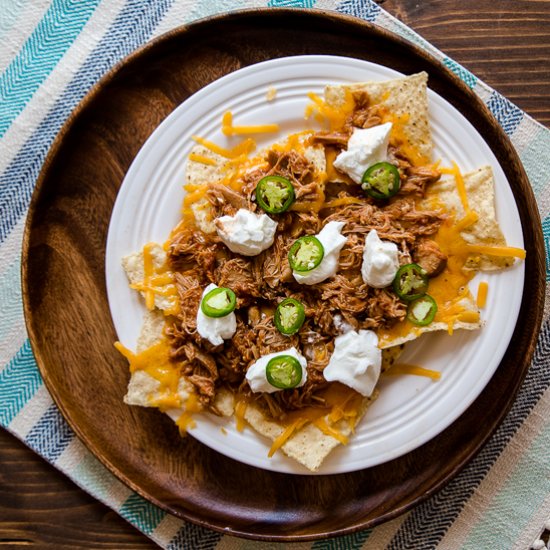 Shredded Chicken Nachos