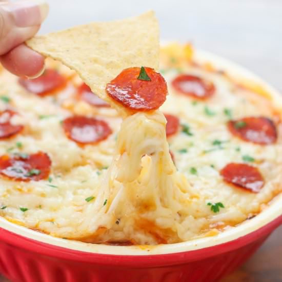 7 Layer Pizza Dip