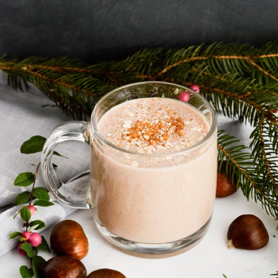 Chestnut Chocolate Oats Smoothie