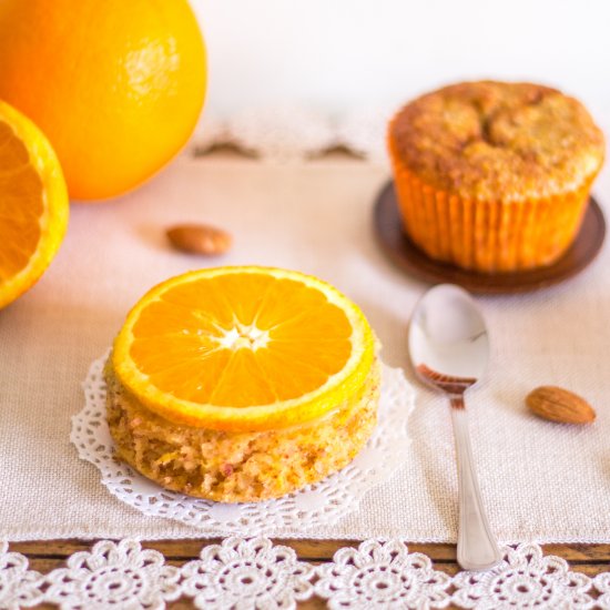 Orange Almond Muffins