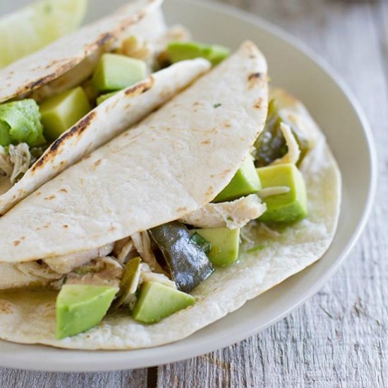 Slow Cooker Chicken Tacos