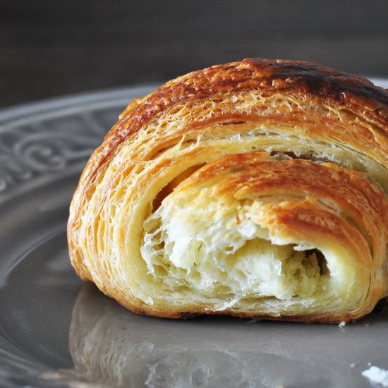 Butter Croissant, From Scratch