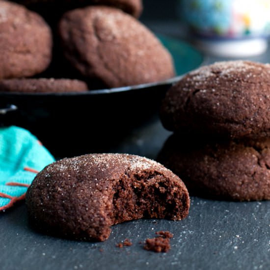 Mexican Mocha Snickerdoodles