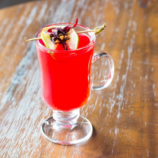 Hibiscus Hot Toddy