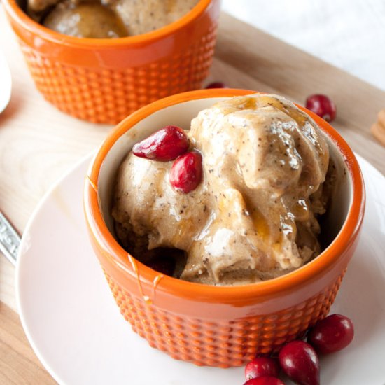 Paleo Spiced Chai Ice Cream