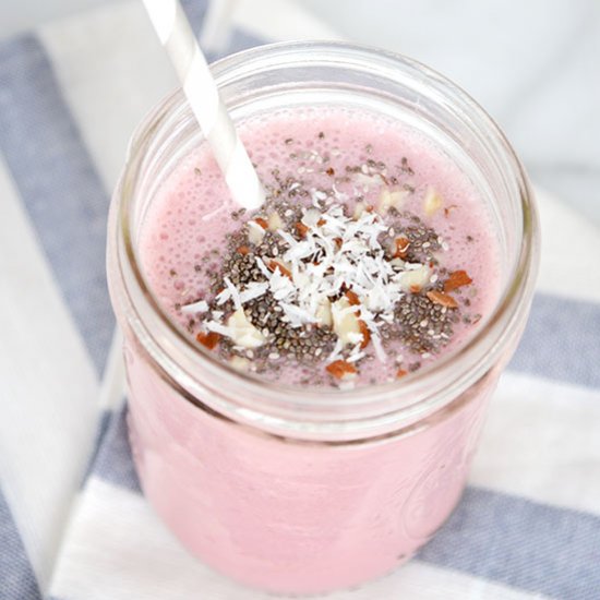 Strawberry Almond Smoothie