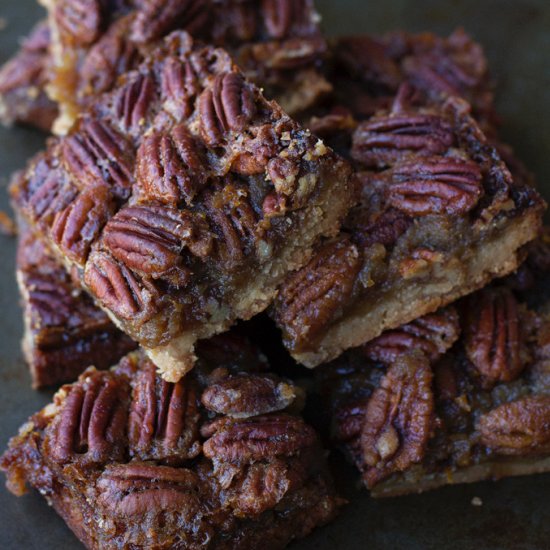 Maple Pecan Pie Bars