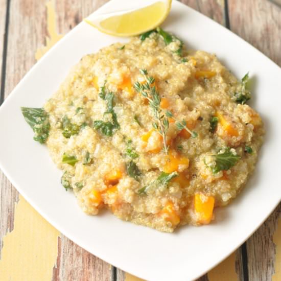 Quinoa Pumpkin Risotto